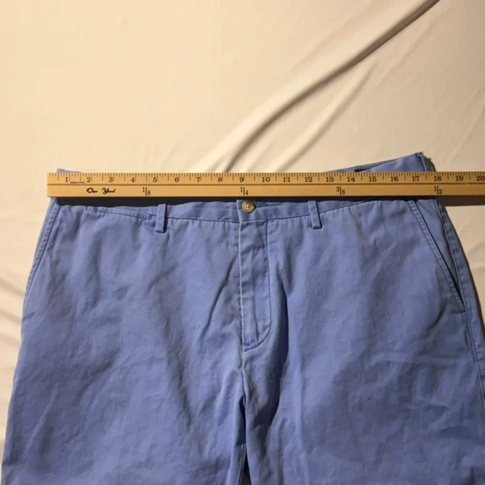 Polo Ralph Lauren Mens‎ Classic Fit Pima Cotton Shorts Light Blue Size 34